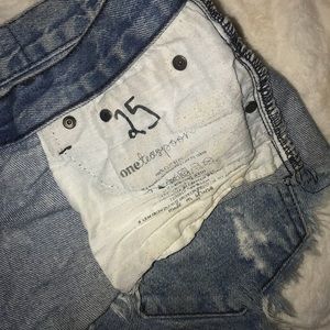 One Teaspoon denim shorts